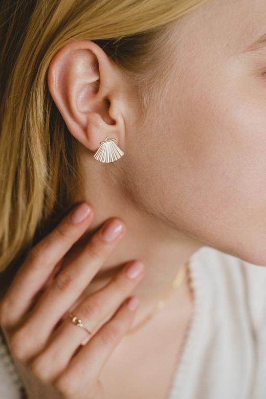 CHINA earrings - LINE 前后耳环 商品图0