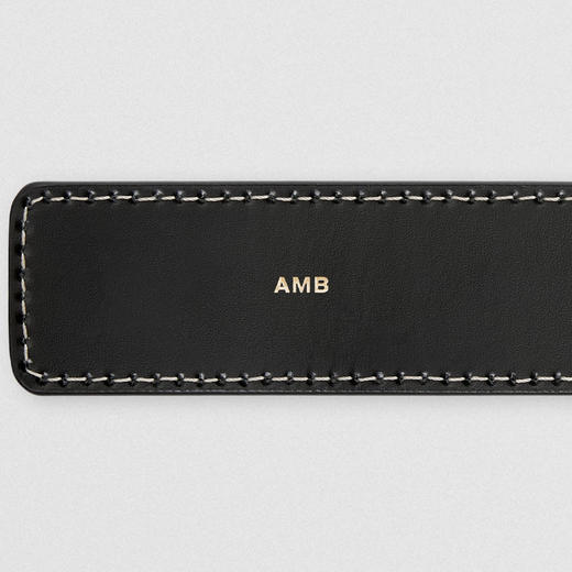 【二】BURBERRY 巴宝莉 女士格纹拼皮革双面两用 TB 专属标识腰带 格子 8062349 A8900 商品图3