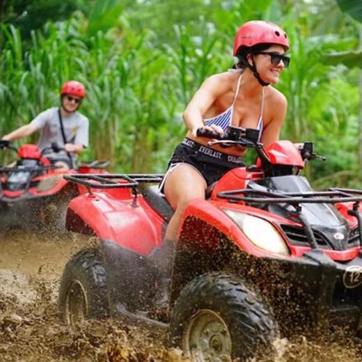 普吉岛【攀牙湾白水5KM刺激漂流+ATV山地越野车+骑大象+丛林飞跃、浏览热带瀑布 I泰式午餐|往返接送] 商品图4