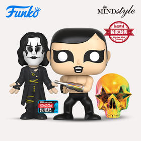 MINDstyle独家限量套装（Funko POP! Asia: Punk Drunkers + Vinyl Soda 乌鸦 +Ron English 徽章)