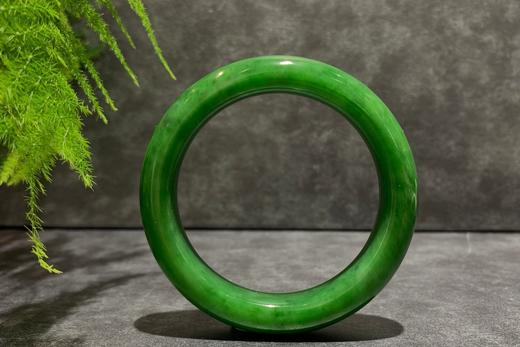 【御珠宫坊·传承系列】碧玉手镯54.5mm 商品图0
