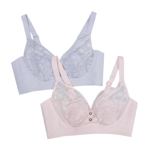 美季美优T/S碎花水晶杯文胸B/C  W352B08 商品图4