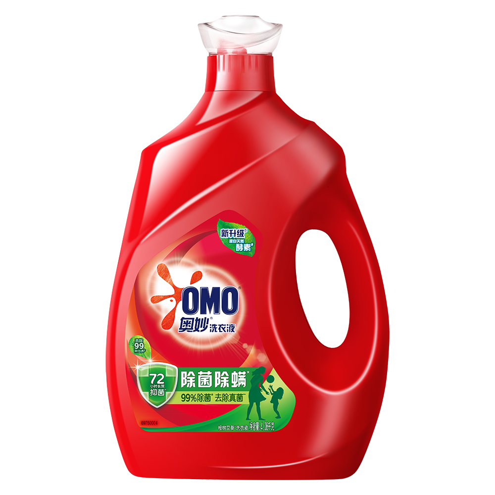 奥妙除菌除螨洗衣液4.08kg桶