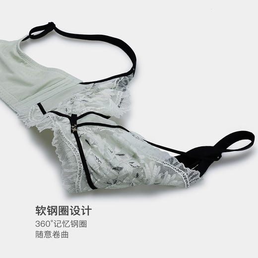 美季美优S爱丽丝仙境水晶杯文胸C/B  W351C04 商品图3
