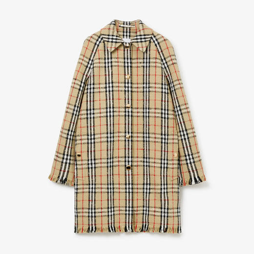 BURBERRY 巴宝莉 女士格纹花呢轻便大衣 格子 8071085 A7028 商品图0
