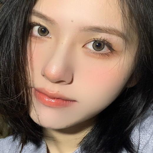 E-lensstyle【奶雾灰】日抛 玻璃质感 透透的很水润 太心动 商品图0