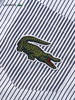 【海南专供价】Lacoste法国鳄鱼男装新款男女同款拼色长袖条纹衬衫CH0535-10 商品缩略图3