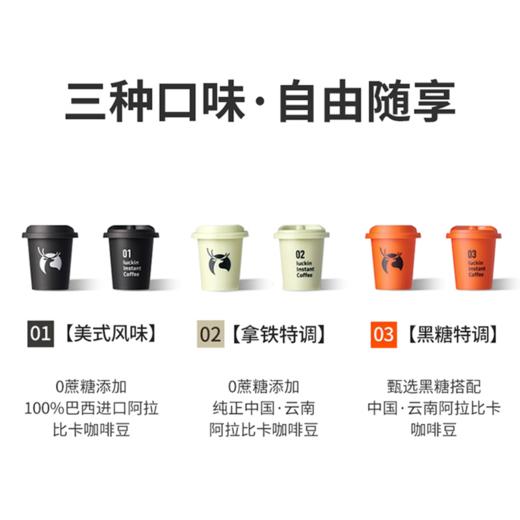 瑞幸元气弹2.0系列·瑞幸即溶咖啡固体饮料 混合装 商品图1
