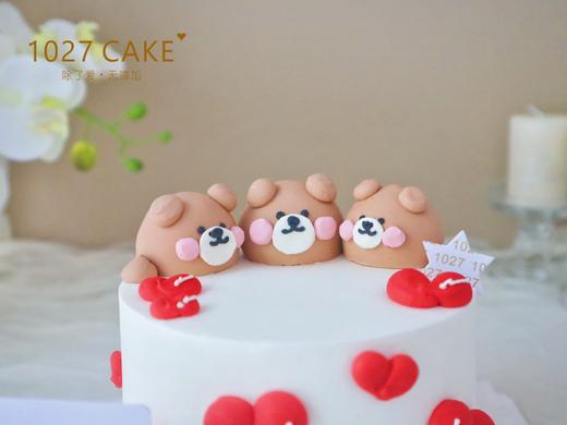1027CAKE | 立体小熊 爱心 商品图2