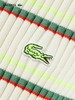 【海南专供价】Lacoste法国鳄鱼女装经典条纹修身短袖针织衫Polo衫AF6242-10 商品缩略图3