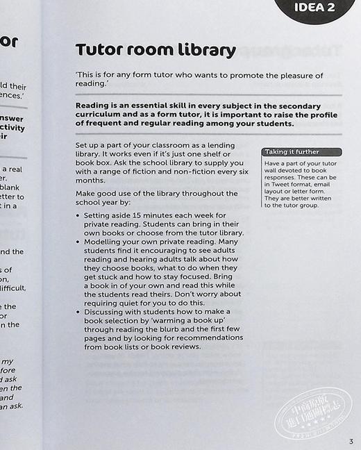 【中商原版】100 Ideas for Secondary Teacher Literacy Across the Curriculum 中学教师的100个想法 跨课程的读写能力 英文原版 商品图5