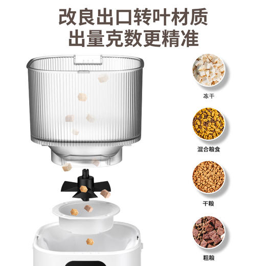 【宠物用品】新款宠物智能定时定量远程投食机语音视频喂食机 商品图2