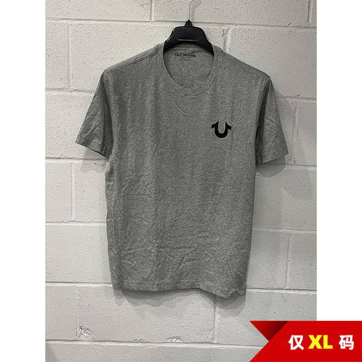 TRUE RELIGION/真实信仰 男士圆领纯棉短袖T恤 商品图0