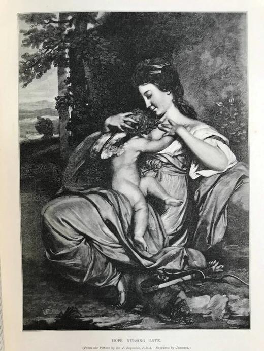 1890年 艺术杂志 数百幅插图 漆布精装大16开 商品图11