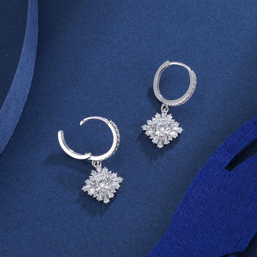 子佩集S925银【窗扉】耳环【EL020246】扣环耳圈2307 商品图4