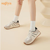 Safiya/索菲娅2023年秋季新品新潮复古小蛮腰拼色厚底运动小白鞋阿甘鞋休闲鞋SF33112108 商品缩略图7