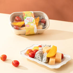 【鲜果彩虹盒子】新鲜水果，缤纷组合，多种鲜果装满盒子-单点不送，仅同蛋糕下午茶一起配送（广州）