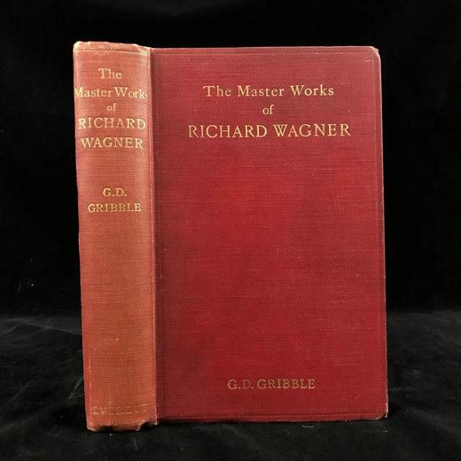 1913年 理查德·瓦格纳杰出作品集 漆布精装大32开 商品图0