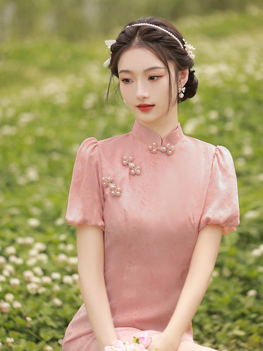 夏新款改良旗袍年轻款少女款日常出游休闲甜美连衣裙XL23187 商品图5