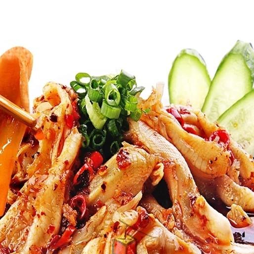 250g春之源麻辣鸭掌【云仓 2C1下-7A】  商品图1