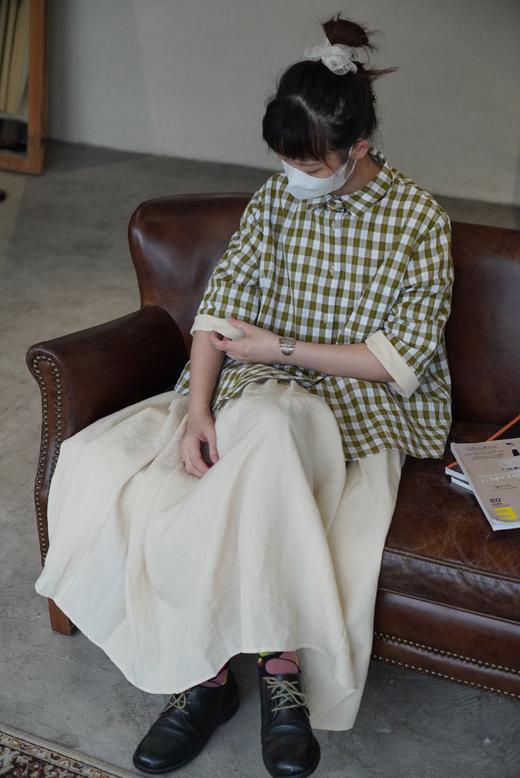 apuntob 短袖2色可选格纹衬衫 商品图8