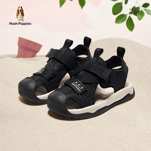 暇步士/Hush Puppies HP3217中大童夏日包头凉鞋 商品图2