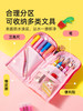mideer弥鹿儿童艺术家系列翻转笔袋双面笔筒防水防污铅笔盒多功能便捷小学生文具收纳袋大容量分区创意文具盒 商品缩略图3