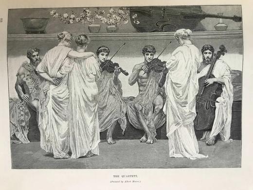 1885年 艺术杂志 数百幅插图 漆布精装大16开 商品图12