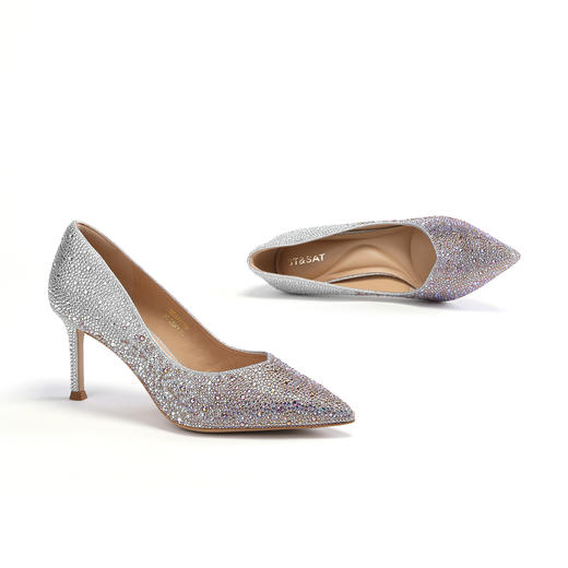 星期六优雅闪耀高跟鞋SS33111192 商品图8