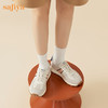 Safiya/索菲娅2023年秋季新品新潮复古小蛮腰拼色厚底运动小白鞋阿甘鞋休闲鞋SF33112108 商品缩略图5