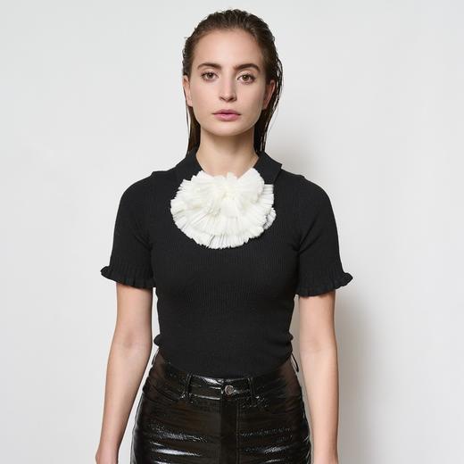 北京仓｜Catherine Osti-Penelope- 白色 胸花［法国设计师］ 商品图2