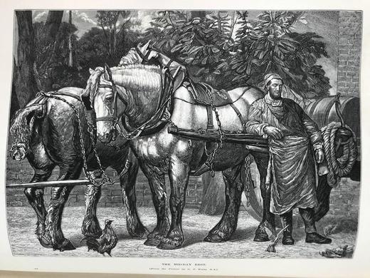 1882年 艺术杂志 数百幅插图 漆布精装大16开 商品图13