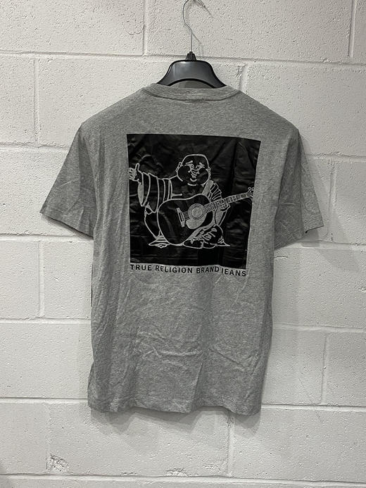 TRUE RELIGION/真实信仰 男士圆领纯棉短袖T恤 商品图1