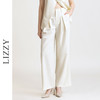 LIZZY 早秋 时尚简约气质知性宽松优雅经典百搭马甲上衣+直筒长裤7851 商品缩略图0
