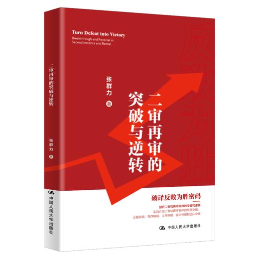 二审再审的突破与逆转/张群力 商品图0