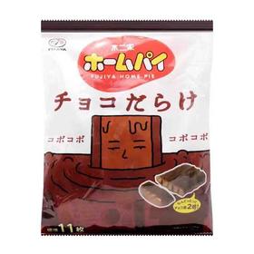 不二家巧克力味家庭派121g