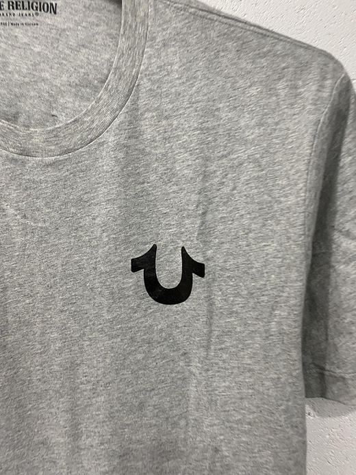 TRUE RELIGION/真实信仰 男士圆领纯棉短袖T恤 商品图2