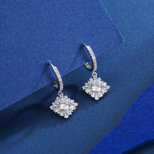 子佩集S925银【窗扉】耳环【EL020246】扣环耳圈2307 商品图2