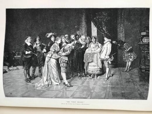 1885年 艺术杂志 数百幅插图 漆布精装大16开 商品图9