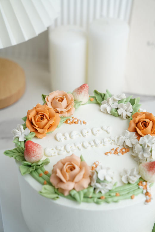 韩式裱花-秋色（提前2天以上预订） 商品图1