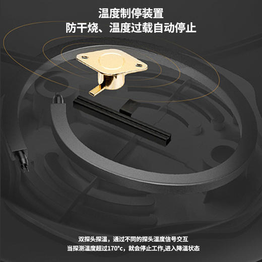 山水多用途电热锅电煮锅AJL-A2503K（SD-65C）微电脑款2.5L【CZ】 商品图3