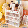  【化妆派对萌动少女心！桌面化妆品抽屉式收纳盒】轻松腾出更多空间，大容量敲能装，多层规格自由组合，节省桌面空间，一物多用，口红化妆盒 学生文具收纳盒整理置物架家庭整理六一儿童节礼物 商品缩略图2