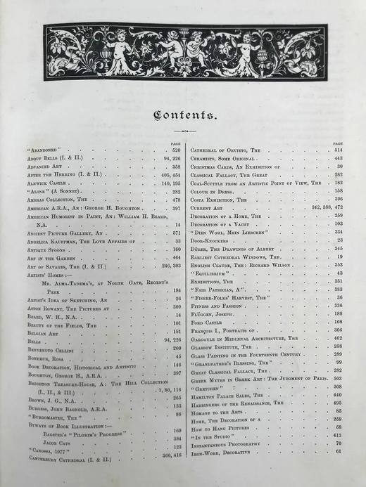 1882年 艺术杂志 数百幅插图 漆布精装大16开 商品图3