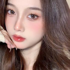 E-lensstyle【蒸汽椰奶棕】日抛 有神双高光款  眼睛巨显灵动