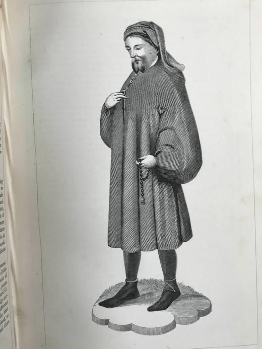 1854年 环球图书馆（卷2，罗宾汉/彭斯诗集/坎特伯雷故事集/戈德史密斯诗歌与戏剧集） 2幅插图 漆布精装18开 商品图5