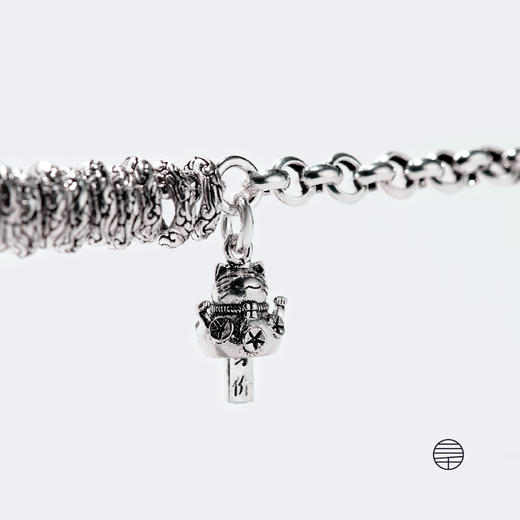 万物三千 海螺财神手链 925银 锆石 商品图3