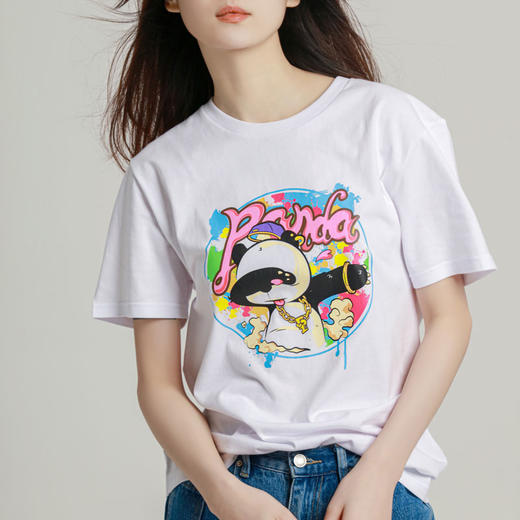 【路上海】原创T恤No.338  街头熊猫 商品图1