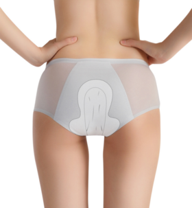 【安睡一整晚】旦茉Air冰氧生理裤 超薄冰感 10000+透气网孔 加长加宽防漏 无痕舒适