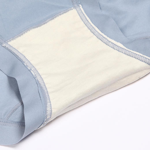 都市丽人基础系列锦泳薄透丝滑中腰平角女士内裤新年本命年红品LK35E4 商品图7