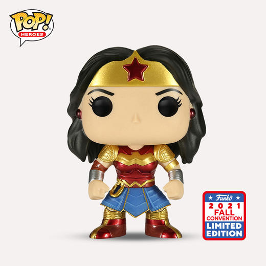MINDstyle独家限定套装（Funko POP! Asia 美漫DC皇家英雄金属版限定款神奇女侠+闪电侠 +绿灯侠） 商品图3